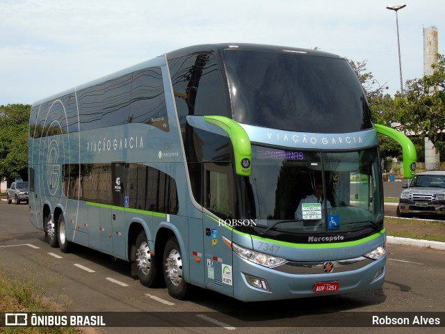 Viação Garcia 7347 na cidade de Paranavaí, Paraná, Brasil, por Robson Alves. Número da foto: #9294008.