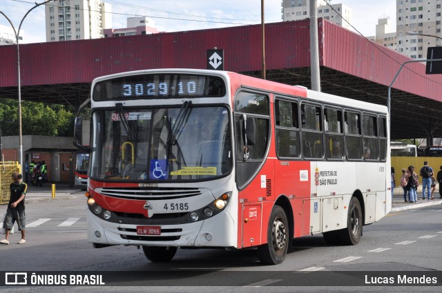 Allibus Transportes 4 5185 na cidade de São Paulo, São Paulo, Brasil, por Lucas Mendes. Número da foto: #9291685.