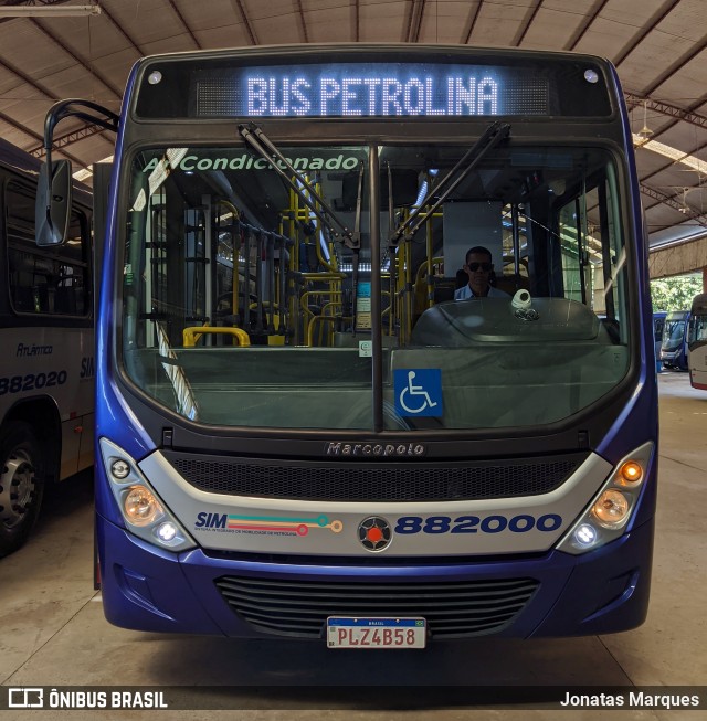 ATT - Atlântico Transportes e Turismo - Unidade Petrolina 882000 na cidade de Petrolina, Pernambuco, Brasil, por Jonatas Marques. Número da foto: #9291865.