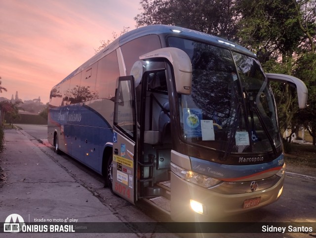 Arca Turismo 5074 na cidade de São Paulo, São Paulo, Brasil, por Sidney Santos. Número da foto: #9292088.
