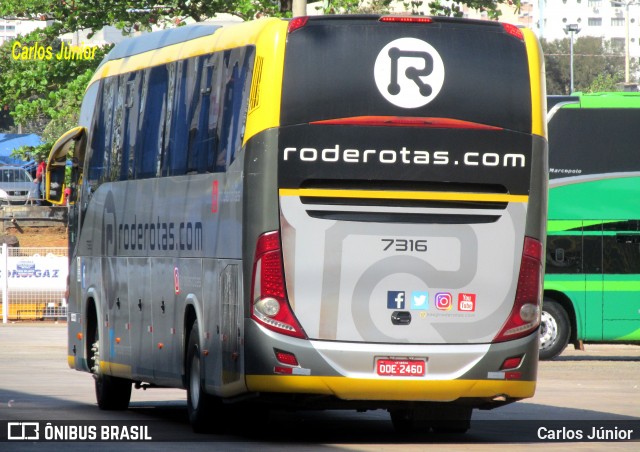 RodeRotas - Rotas de Viação do Triângulo 7316 na cidade de Goiânia, Goiás, Brasil, por Carlos Júnior. Número da foto: #9295133.