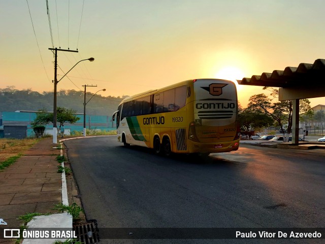 Empresa Gontijo de Transportes 19320 na cidade de Araxá, Minas Gerais, Brasil, por Paulo Vitor De Azevedo. ID da foto: 9292884.