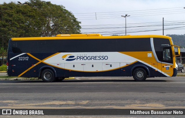 Viação Progresso 32312 na cidade de Juiz de Fora, Minas Gerais, Brasil, por Mattheus Bassamar Neto. ID da foto: 9291482.