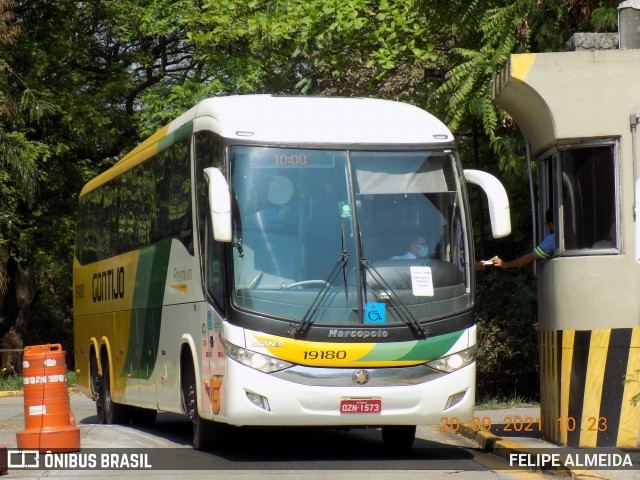 Empresa Gontijo de Transportes 19180 na cidade de São Paulo, São Paulo, Brasil, por FELIPE ALMEIDA. ID da foto: 9292338.