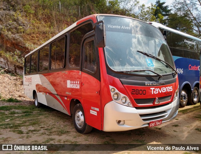 Tavares Turismo 2800 na cidade de Tiradentes, Minas Gerais, Brasil, por Vicente de Paulo Alves. ID da foto: 9294282.