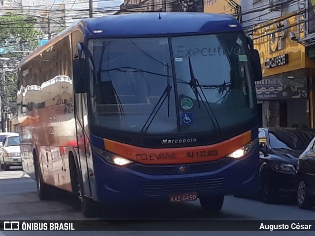 Evanil Transportes e Turismo RJ 132.023 na cidade de Nova Iguaçu, Rio de Janeiro, Brasil, por Augusto César. Número da foto: #9293795.