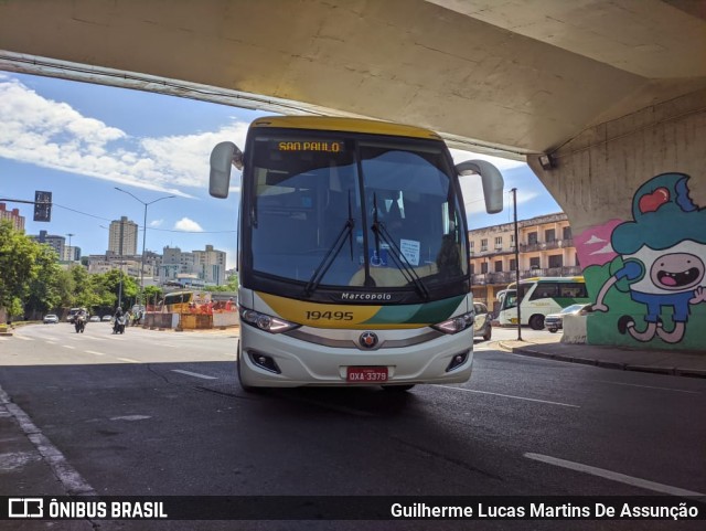 Empresa Gontijo de Transportes 19495 na cidade de Belo Horizonte, Minas Gerais, Brasil, por Guilherme Lucas Martins De Assunção. ID da foto: 9291713.