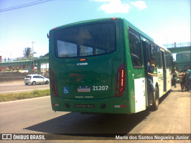 OT Trans - Ótima Salvador Transportes 21207 na cidade de Salvador, Bahia, Brasil, por Mario dos Santos Nogueira Junior. Número da foto: #9292366.