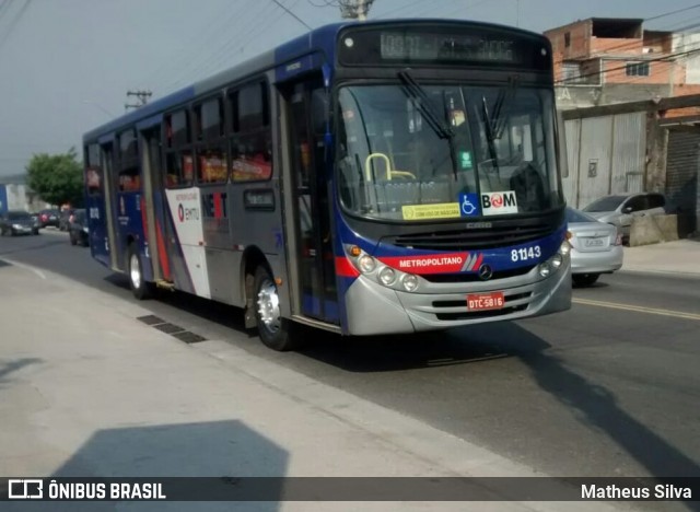 Next Mobilidade - ABC Sistema de Transporte 81.143 na cidade de São Bernardo do Campo, São Paulo, Brasil, por Matheus Silva. ID da foto: 9295412.