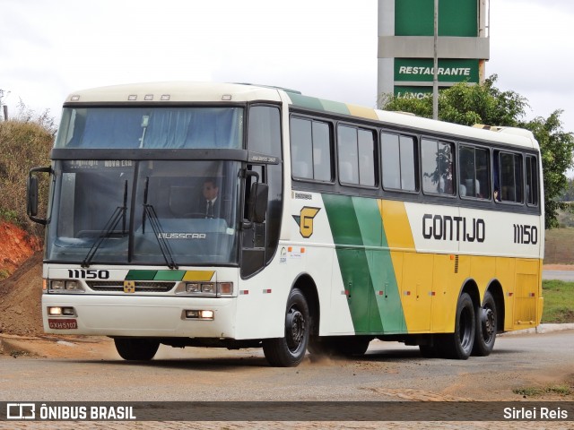 Empresa Gontijo de Transportes 11150 na cidade de João Monlevade, Minas Gerais, Brasil, por Sirlei Reis. Número da foto: #9298215.