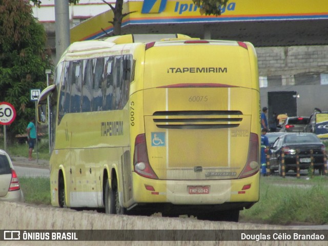 Viação Itapemirim 60075 na cidade de Belo Horizonte, Minas Gerais, Brasil, por Douglas Célio Brandao. ID da foto: 9297873.