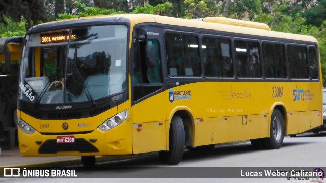 Transporte Coletivo Estrela 33084 na cidade de Florianópolis, Santa Catarina, Brasil, por Lucas Weber Calizario. Número da foto: #9295483.