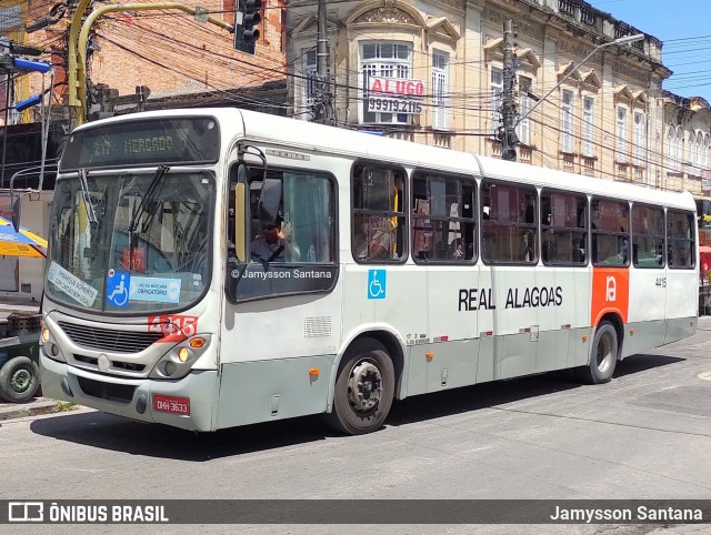 Real Alagoas de Viação 4415 na cidade de Maceió, Alagoas, Brasil, por Jamysson Santana. Número da foto: #9296696.