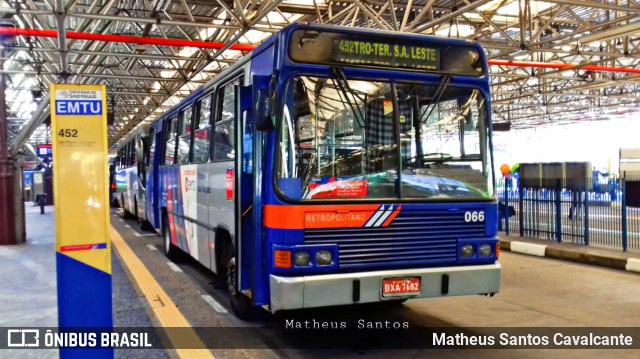 Transportes Coletivos Parque das Nações 066 na cidade de Santo André, São Paulo, Brasil, por Matheus Santos Cavalcante. ID da foto: 9297018.