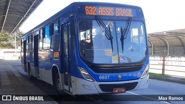 SOPAL - Sociedade de Ônibus Porto-Alegrense Ltda. 6607 na cidade de Porto Alegre, Rio Grande do Sul, Brasil, por Max Ramos. ID da foto: 9295417.