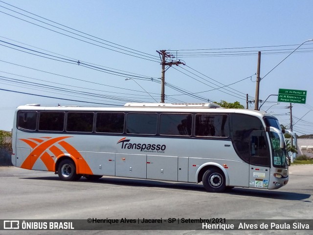 Transpasso Fretamentos e Turismo 9000 na cidade de Jacareí, São Paulo, Brasil, por Henrique Alves de Paula Silva. ID da foto: 9295637.