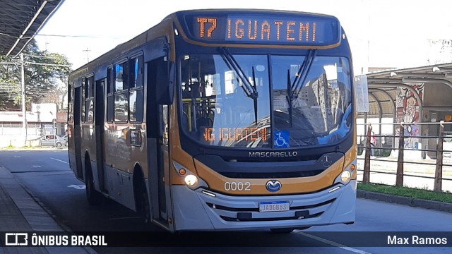 Companhia Carris Porto-Alegrense 0002 na cidade de Porto Alegre, Rio Grande do Sul, Brasil, por Max Ramos. Número da foto: #9295410.