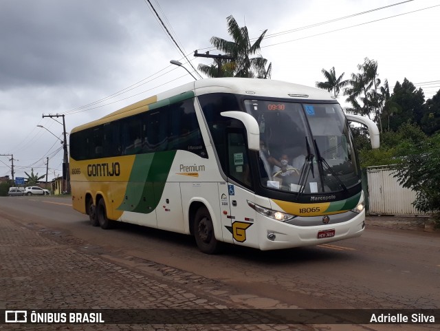 Empresa Gontijo de Transportes 18065 na cidade de Ituberá, Bahia, Brasil, por Adrielle Silva. Número da foto: #9295529.