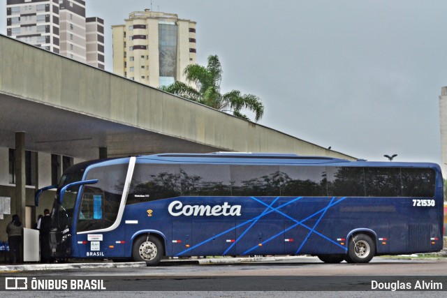 Viação Cometa 721530 na cidade de Mogi das Cruzes, São Paulo, Brasil, por Douglas Alvim. ID da foto: 9295942.