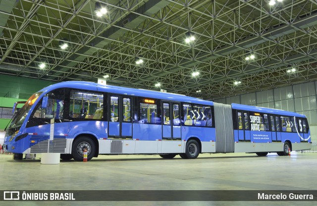 San Marino Neobus Mega BRT 2016 B340M super artic 210 na cidade de Rio de Janeiro, Rio de Janeiro, Brasil, por Marcelo Guerra. ID da foto: 9295970.