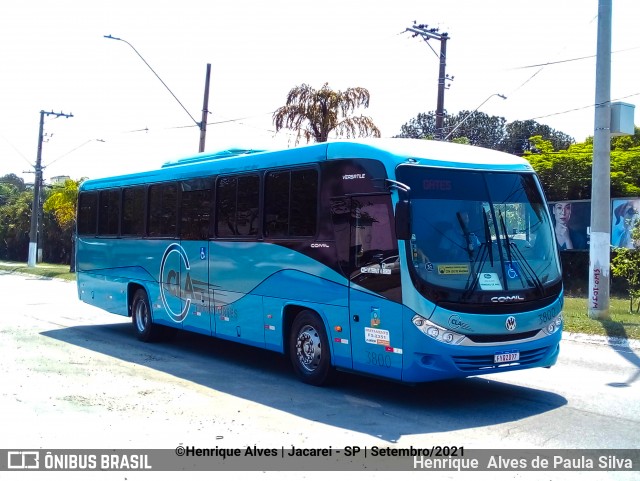 CLA Transportes 3800 na cidade de Jacareí, São Paulo, Brasil, por Henrique Alves de Paula Silva. ID da foto: 9295668.