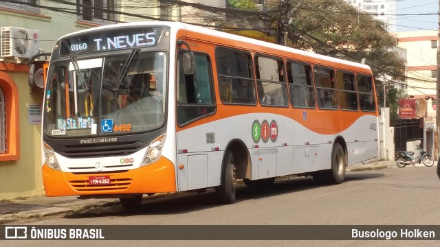Expresso Medianeira 4452 na cidade de Santa Maria, Rio Grande do Sul, Brasil, por Busologo Holken. Número da foto: #9295272.