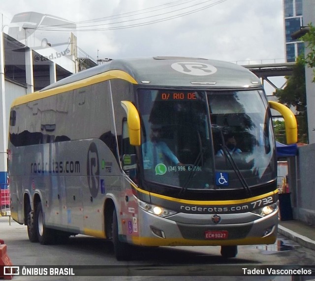 RodeRotas - Rotas de Viação do Triângulo 7732 na cidade de Rio de Janeiro, Rio de Janeiro, Brasil, por Tadeu Vasconcelos. ID da foto: 9295952.