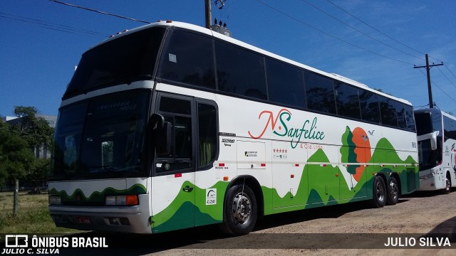 N. Sanfelice Turismo 9950 na cidade de Esteio, Rio Grande do Sul, Brasil, por JULIO SILVA. Número da foto: #9297600.