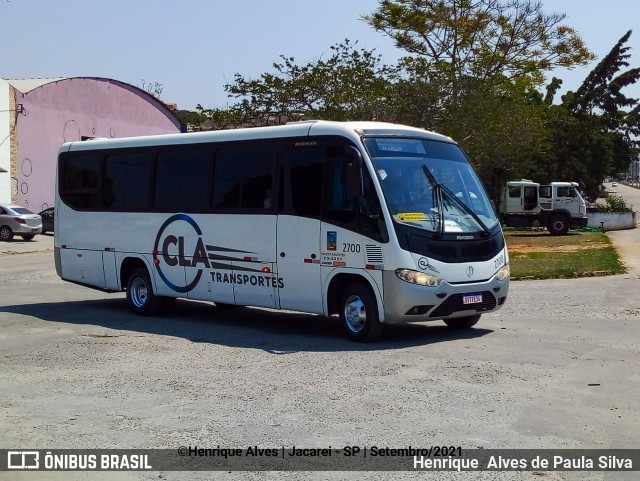 CLA Transportes 2700 na cidade de Jacareí, São Paulo, Brasil, por Henrique Alves de Paula Silva. ID da foto: 9295671.