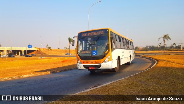 Auto Viação Marechal Brasília 444987 na cidade de Samambaia, Distrito Federal, Brasil, por Isaac Araújo de Souza. Número da foto: #9295909.