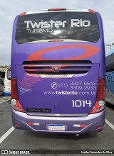 Twister Rio Transporte e Turismo 1014 na cidade de Aparecida, São Paulo, Brasil, por Helder Fernandes da Silva. Número da foto: #:id.