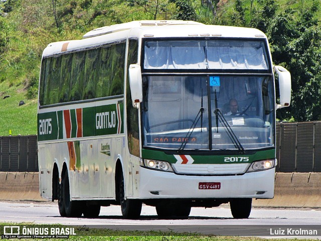 Empresa Gontijo de Transportes 20175 na cidade de Aparecida, São Paulo, Brasil, por Luiz Krolman. ID da foto: 9298746.