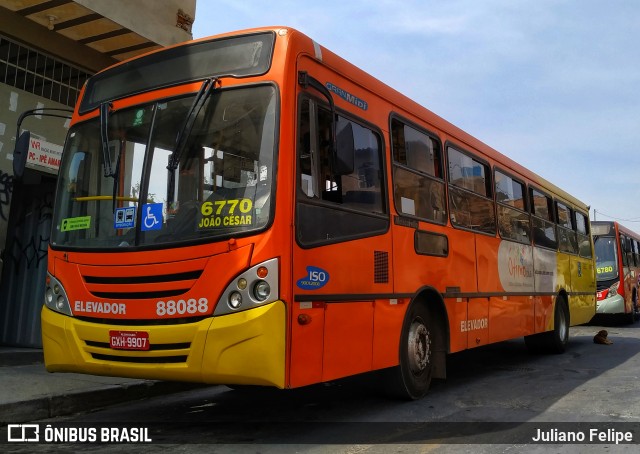 Viação Novo Retiro 88088 na cidade de Contagem, Minas Gerais, Brasil, por Juliano Felipe. ID da foto: 9299478.