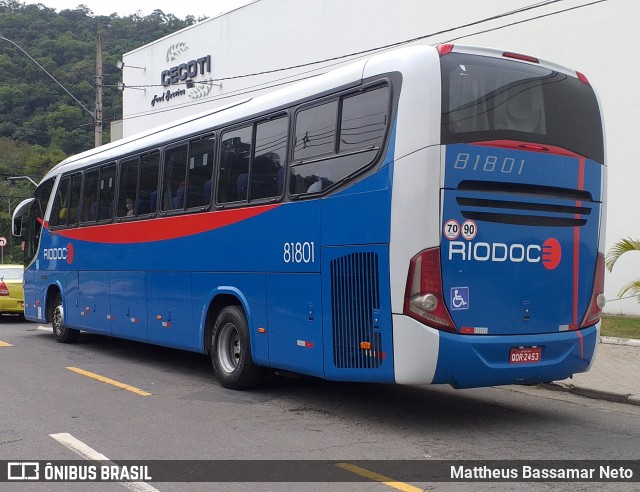 Viação Riodoce 81801 na cidade de Juiz de Fora, Minas Gerais, Brasil, por Mattheus Bassamar Neto. ID da foto: 9298614.