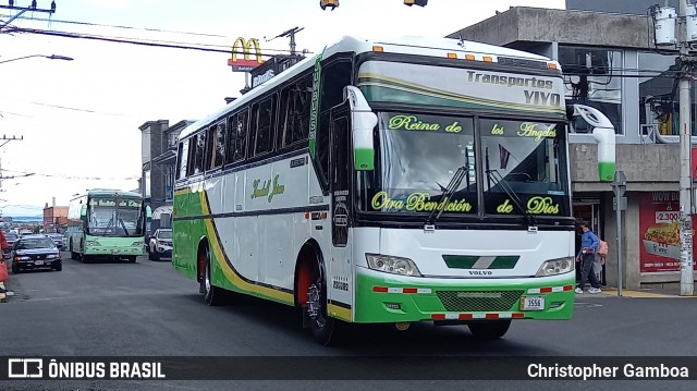 Transportes Yiyo HB 3556 na cidade de Cartago, Cartago, Costa Rica, por Christopher Gamboa. ID da foto: 9300358.