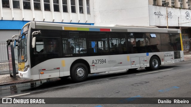 Transportes Vila Isabel A27594 na cidade de Rio de Janeiro, Rio de Janeiro, Brasil, por Danilo  Ribeiro. Número da foto: #9300320.
