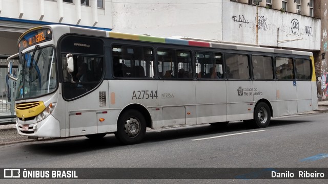 Transportes Vila Isabel A27544 na cidade de Rio de Janeiro, Rio de Janeiro, Brasil, por Danilo  Ribeiro. Número da foto: #9300310.