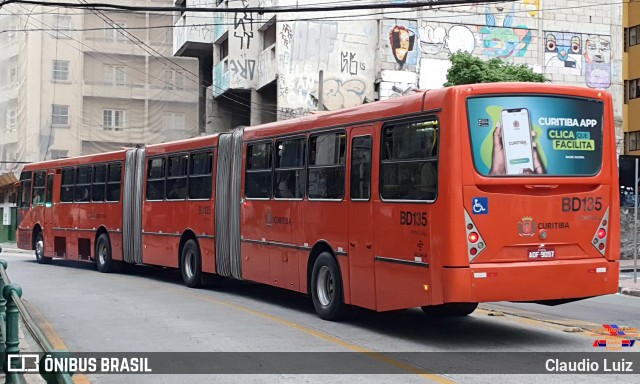 Transporte Coletivo Glória BD135 na cidade de Curitiba, Paraná, Brasil, por Claudio Luiz. Número da foto: #9300179.