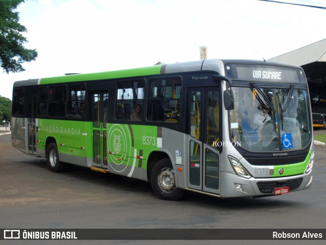 Viação Garcia 8373 na cidade de Paranavaí, Paraná, Brasil, por Robson Alves. ID da foto: 9300048.