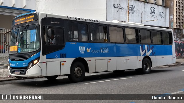 Viação Verdun B71078 na cidade de Rio de Janeiro, Rio de Janeiro, Brasil, por Danilo  Ribeiro. Número da foto: #9300271.