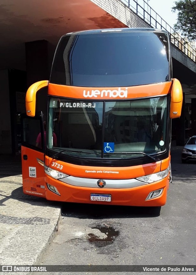 We Mobi 3733 na cidade de Belo Horizonte, Minas Gerais, Brasil, por Vicente de Paulo Alves. Número da foto: #9300500.