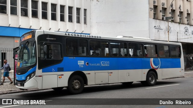 Transurb C72011 na cidade de Rio de Janeiro, Rio de Janeiro, Brasil, por Danilo  Ribeiro. ID da foto: 9300223.