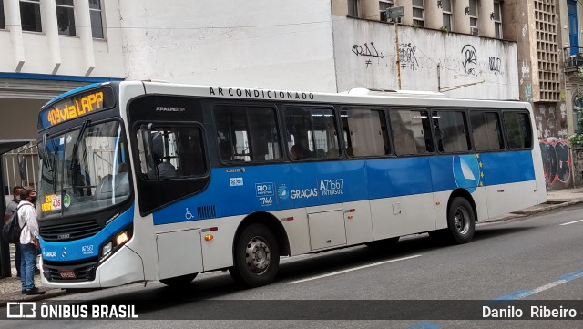 Viação Nossa Senhora das Graças A71567 na cidade de Rio de Janeiro, Rio de Janeiro, Brasil, por Danilo  Ribeiro. ID da foto: 9300171.