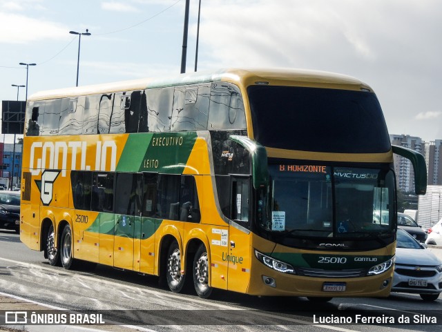 Empresa Gontijo de Transportes 25010 na cidade de São Paulo, São Paulo, Brasil, por Luciano Ferreira da Silva. Número da foto: #9300227.