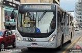 Auto Viação São José dos Pinhais EL320 na cidade de Curitiba, Paraná, Brasil, por Claudio Luiz. ID da foto: :id.