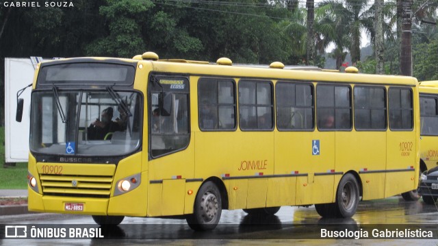 Gidion Transporte e Turismo 10902 na cidade de Joinville, Santa Catarina, Brasil, por Busologia Gabrielística. Número da foto: #9304624.