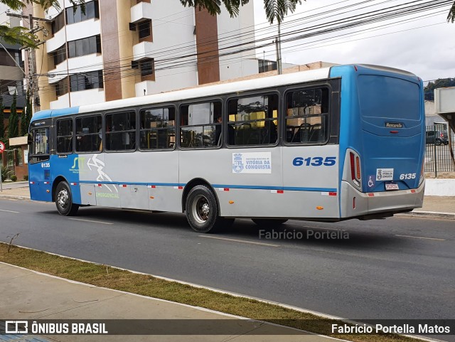 ATT - Atlântico Transportes e Turismo 6135 na cidade de Vitória da Conquista, Bahia, Brasil, por Fabrício Portella Matos. ID da foto: 9303013.