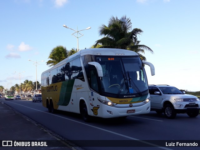 Empresa Gontijo de Transportes 18130 na cidade de Maceió, Alagoas, Brasil, por Luiz Fernando. ID da foto: 9303775.