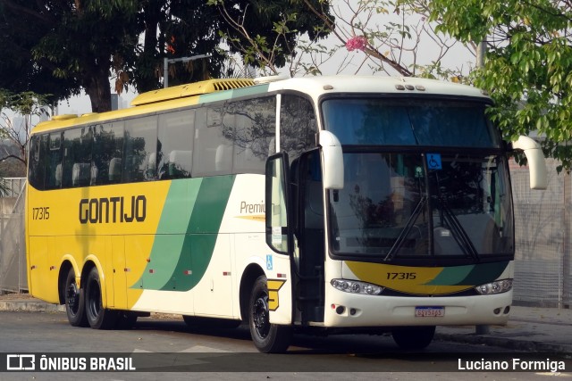 Empresa Gontijo de Transportes 17315 na cidade de Belo Horizonte, Minas Gerais, Brasil, por Luciano Formiga. ID da foto: 9303490.