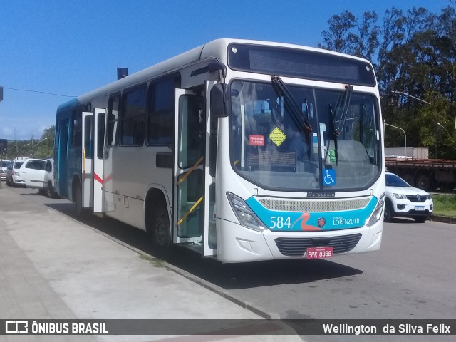 Expresso Lorenzutti 584 na cidade de Guarapari, Espírito Santo, Brasil, por Wellington  da Silva Felix. Número da foto: #9304077.